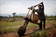 Wooden-Bicycle-Riding-In-Rwanda