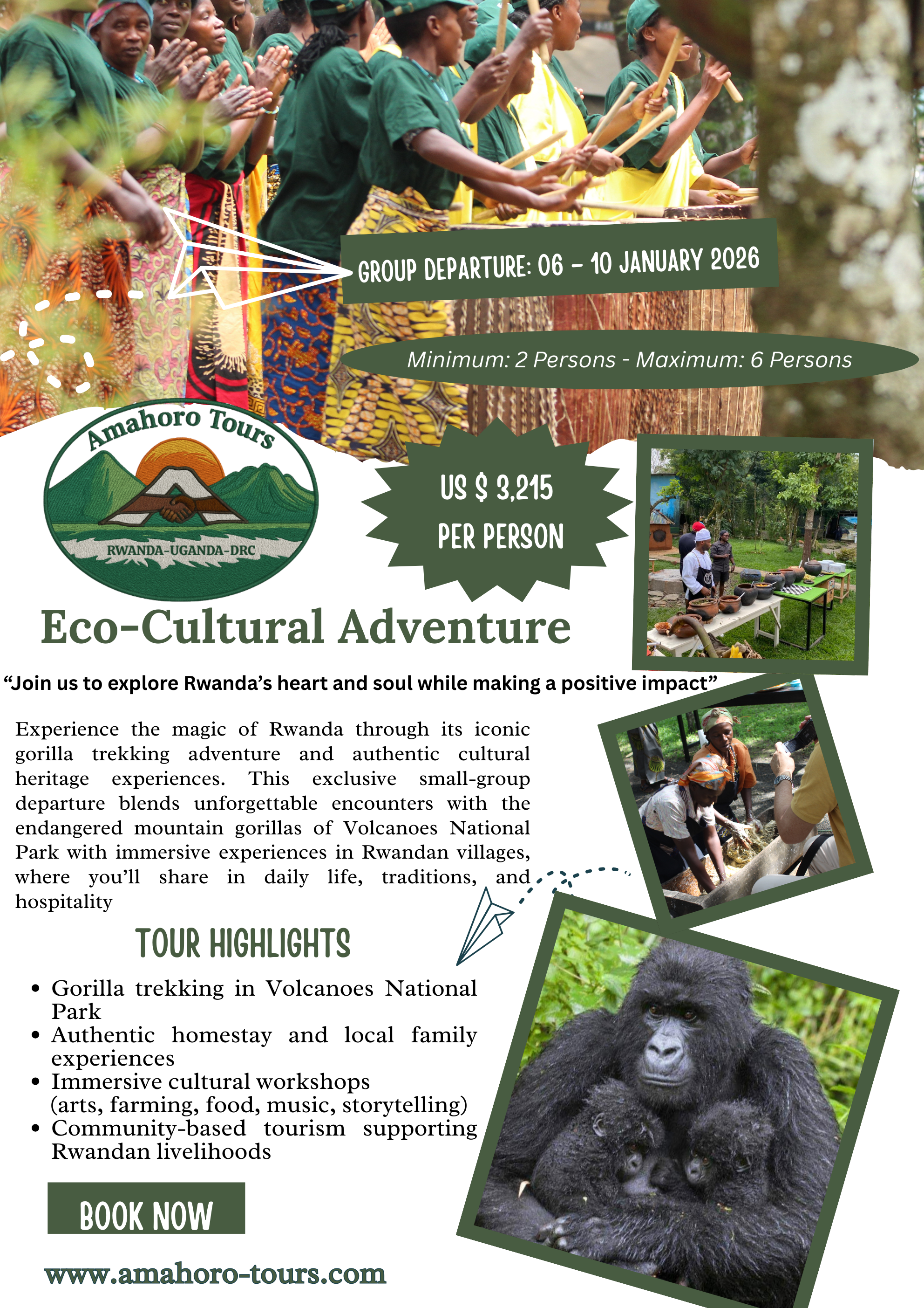 Amahoro Group Tours
